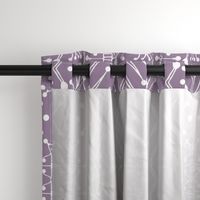 Tribal Drum Sticks, Violet Gray, XL