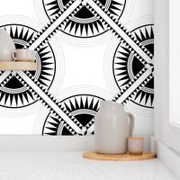 Circa: Jumbo Black & White Graphic Quilt Pattern 