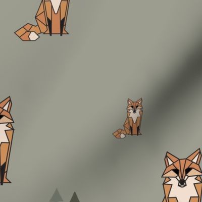 Simple Geometric Foxes and Trees