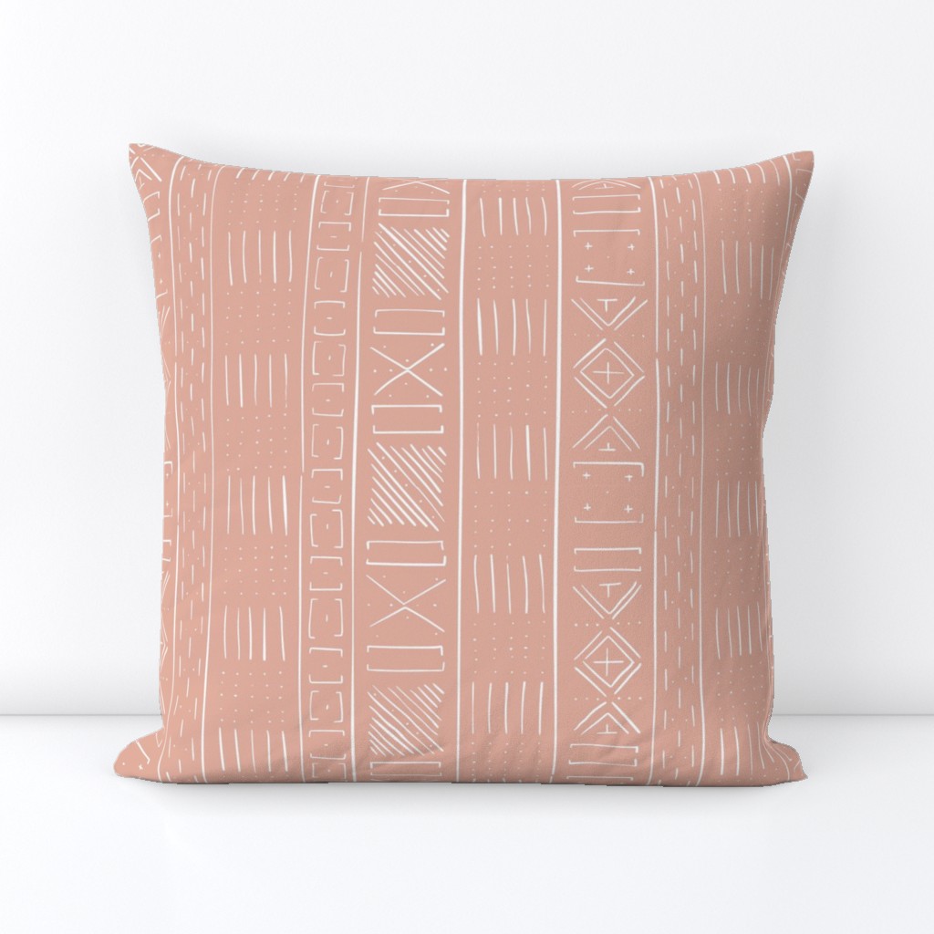 Mudcloth Medium (Dusty Pink)