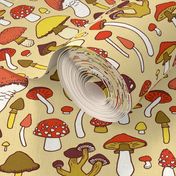 Mushrooms - Retro - Small Scale