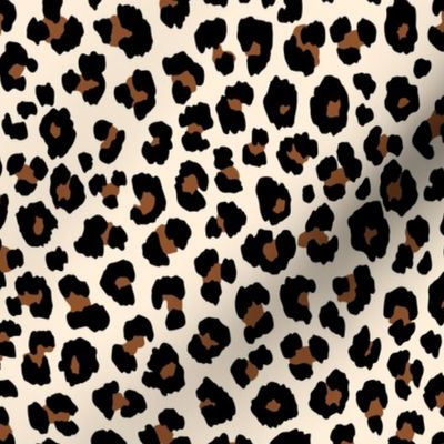 Leopard Ivory Brown