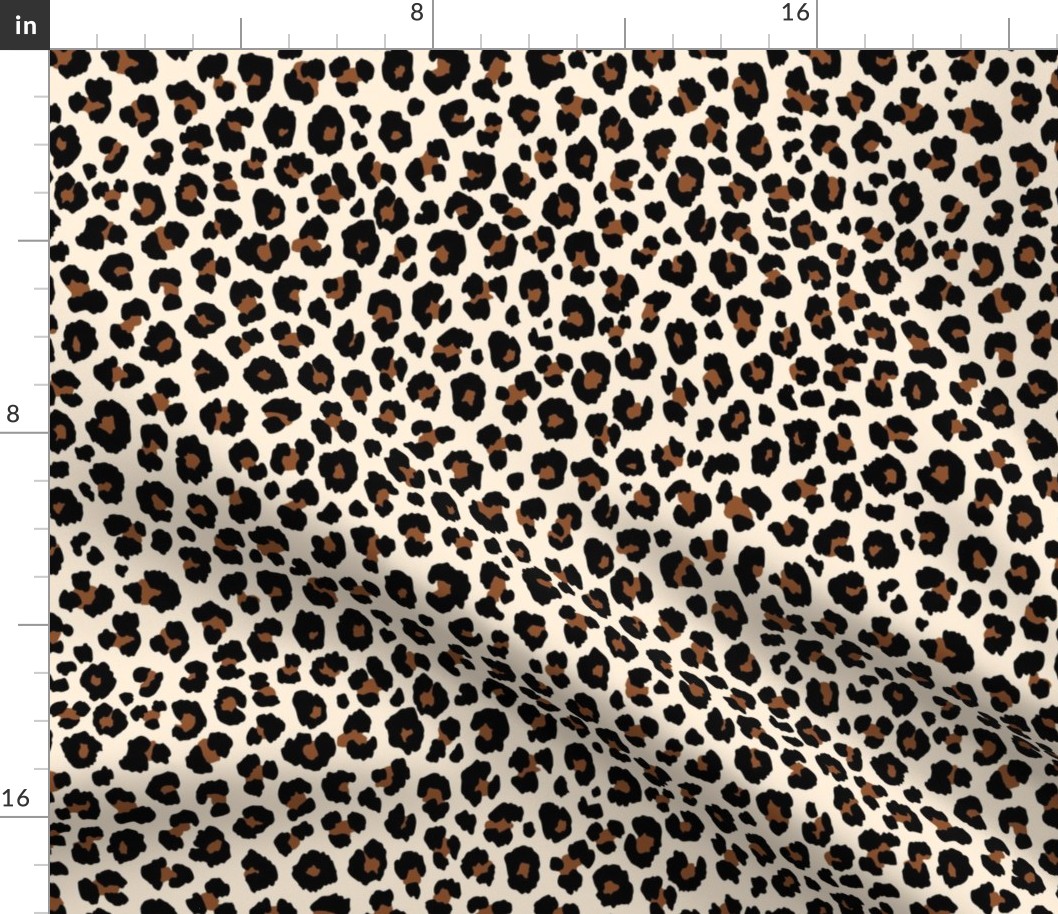 Leopard Ivory Brown