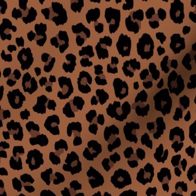 Leopard Caramel Brown