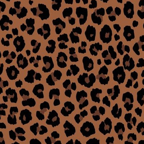 Leopard Caramel Brown