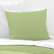 Radiant Triangles Bamboo Coordinate light green and white