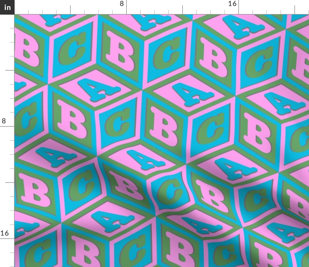 ABC block pastel 2