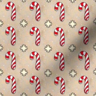 Christmas Candy Cane | Peppermint | Red and White