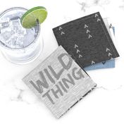 Wild Thing - Elephants - steel blue / grey