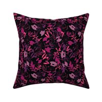 Tundraberry Fireweed and Ulu in Berry Black - Medium