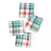 Christmas mix watercolour plaid