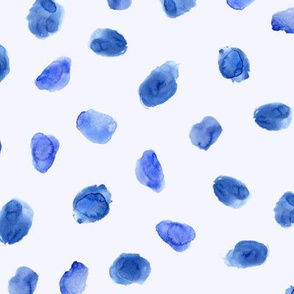 Watercolor stains with light blue background