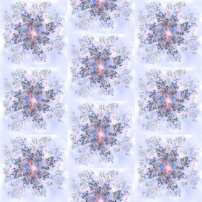 stars-snowflakes half-drop