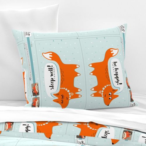 lady fox pillow