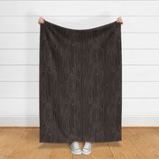 Wonky Wood - Dark Brown