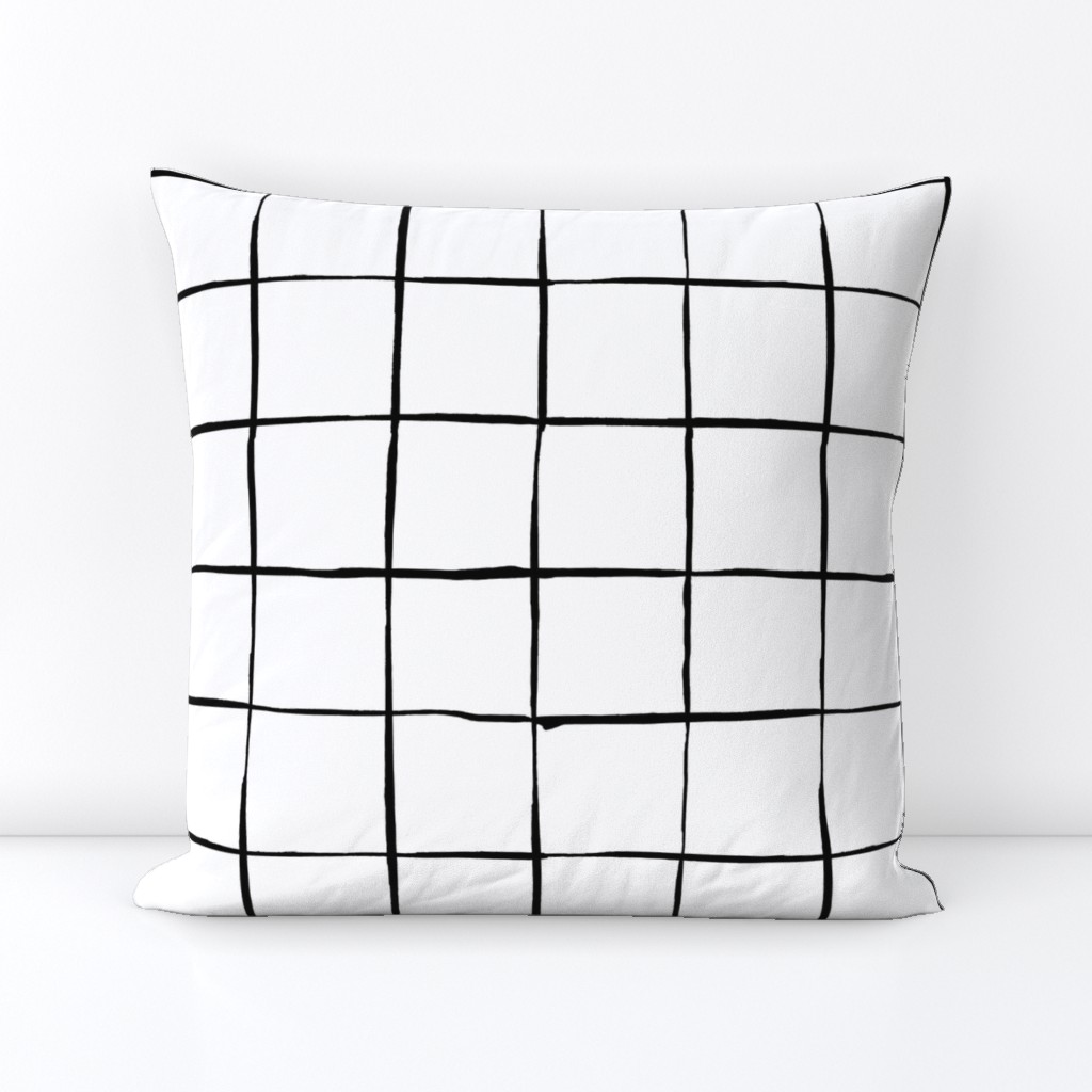 Mesh Black and White Pattern