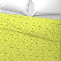 Lemon Sketch Repeat in Yellow Lime Fresh Color