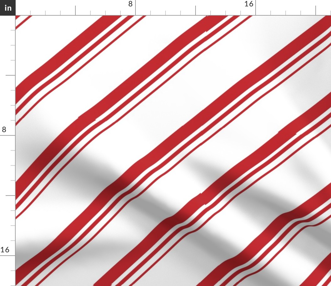  Christmas Candy Cane Stripes Red White Stripe Cute Holiday Stripes