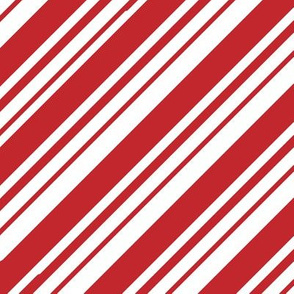 Christmas Candy Cane Stripes Red White Stripe Cute Holiday Stripes