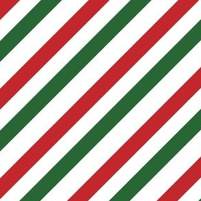 Christmas Candy Cane Stripes Red Green Stripe Cute Holiday Stripes