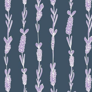 Lavender field navy