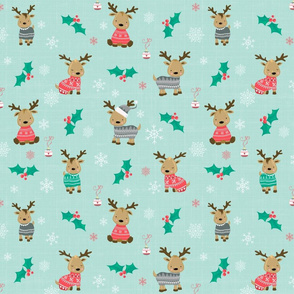 Sweet Reindeer Green