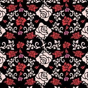 Roses_black