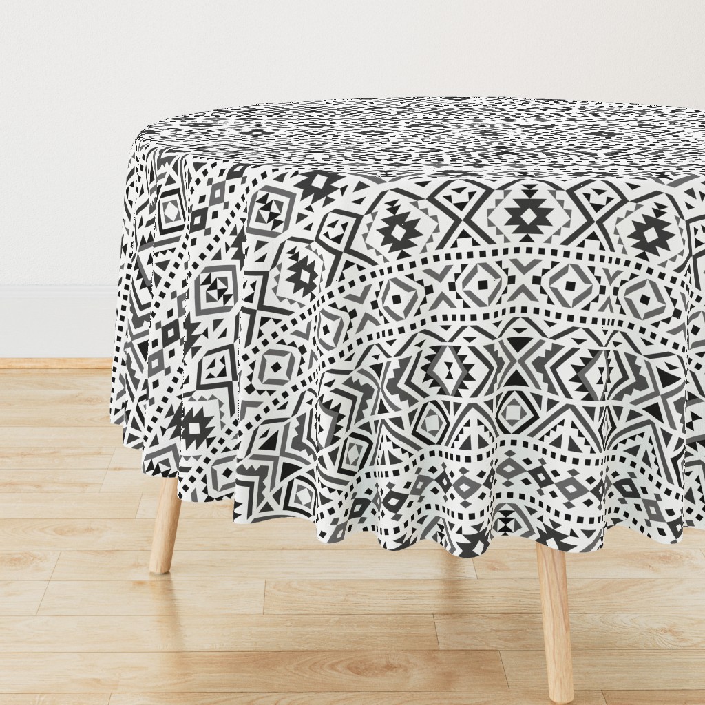 Ethnic geometric pattern 