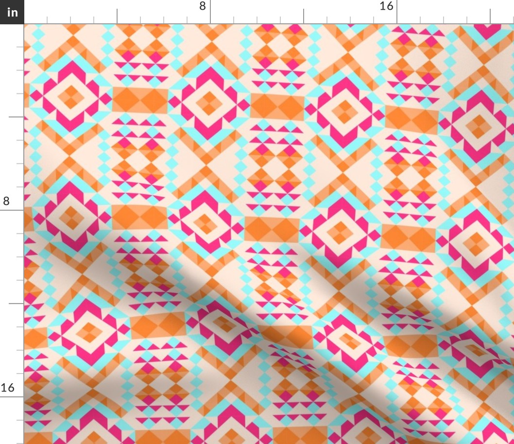 Ethnic geometric pattern 