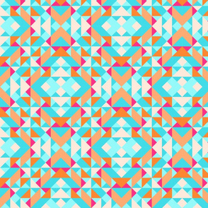 Ethnic geometric pattern 