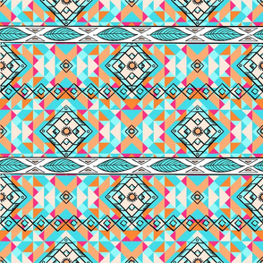 Ethnic geometric pattern 