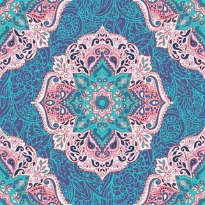 Indian floral paisley ornament