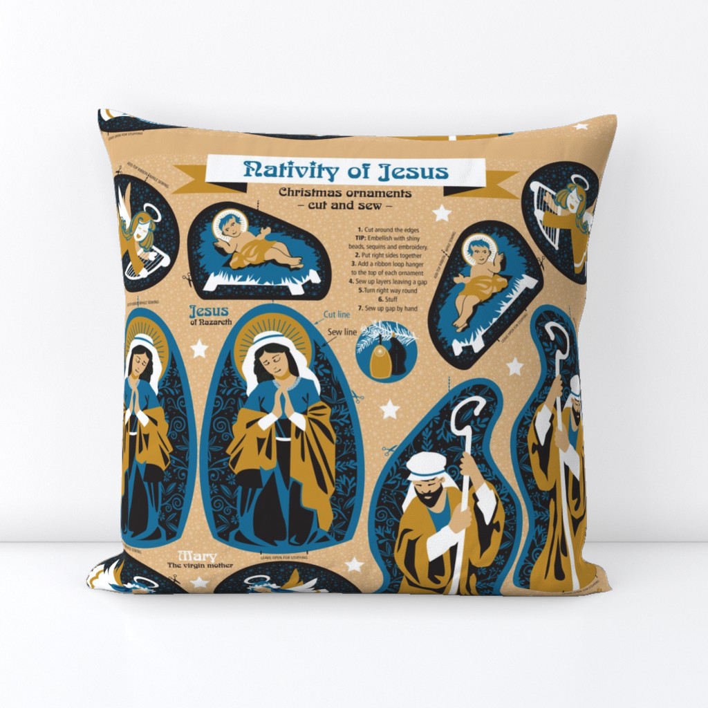  Nativity of Jesus – cut and sew [curry]