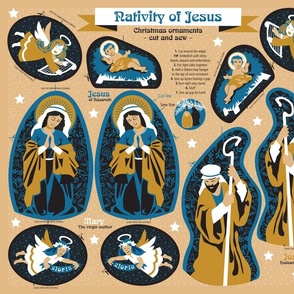  Nativity of Jesus – cut and sew [curry]