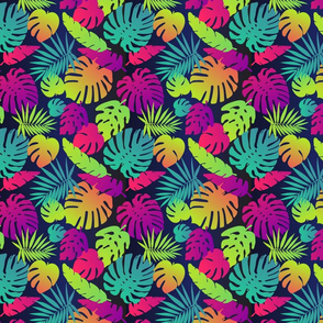 Palm tropic pattern