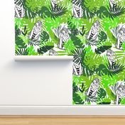 Palm tiger pattern