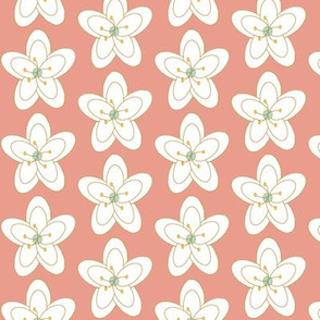 Chirping Floral Soft Coral