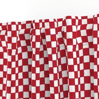 Croatian national checks - little red and white squares LARGE scale