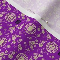 Chinese year of the pig purple - extra small