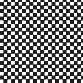 Black and white plaid / little squares  in black and white