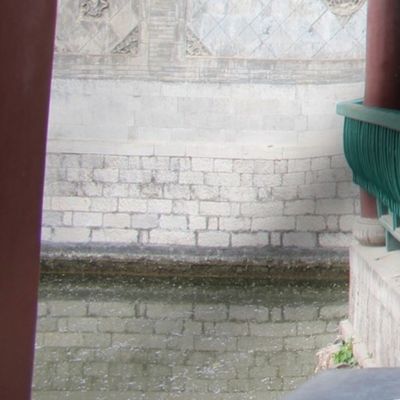 Pagoda Seating Area