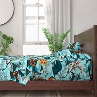 Blue Shade Chinoiserie LS