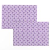 Bows Flip Flop Repeat Purple on Dusty Lavender