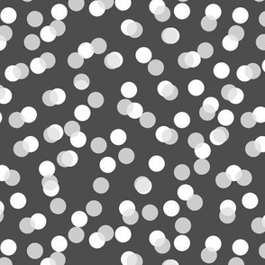 monochrome abstract bokeh pattern