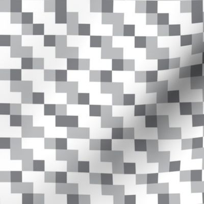 Grey pixel grid