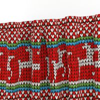 Reindeer Christmas Knitted Sweater