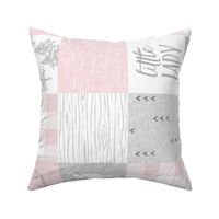 So Loved Little Lady - pale pink and grey - RO