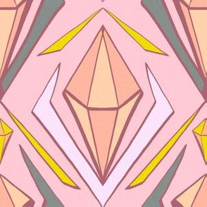 pastel diamonds in the sky