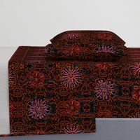 24" LARGE Rousseau Floral Batik