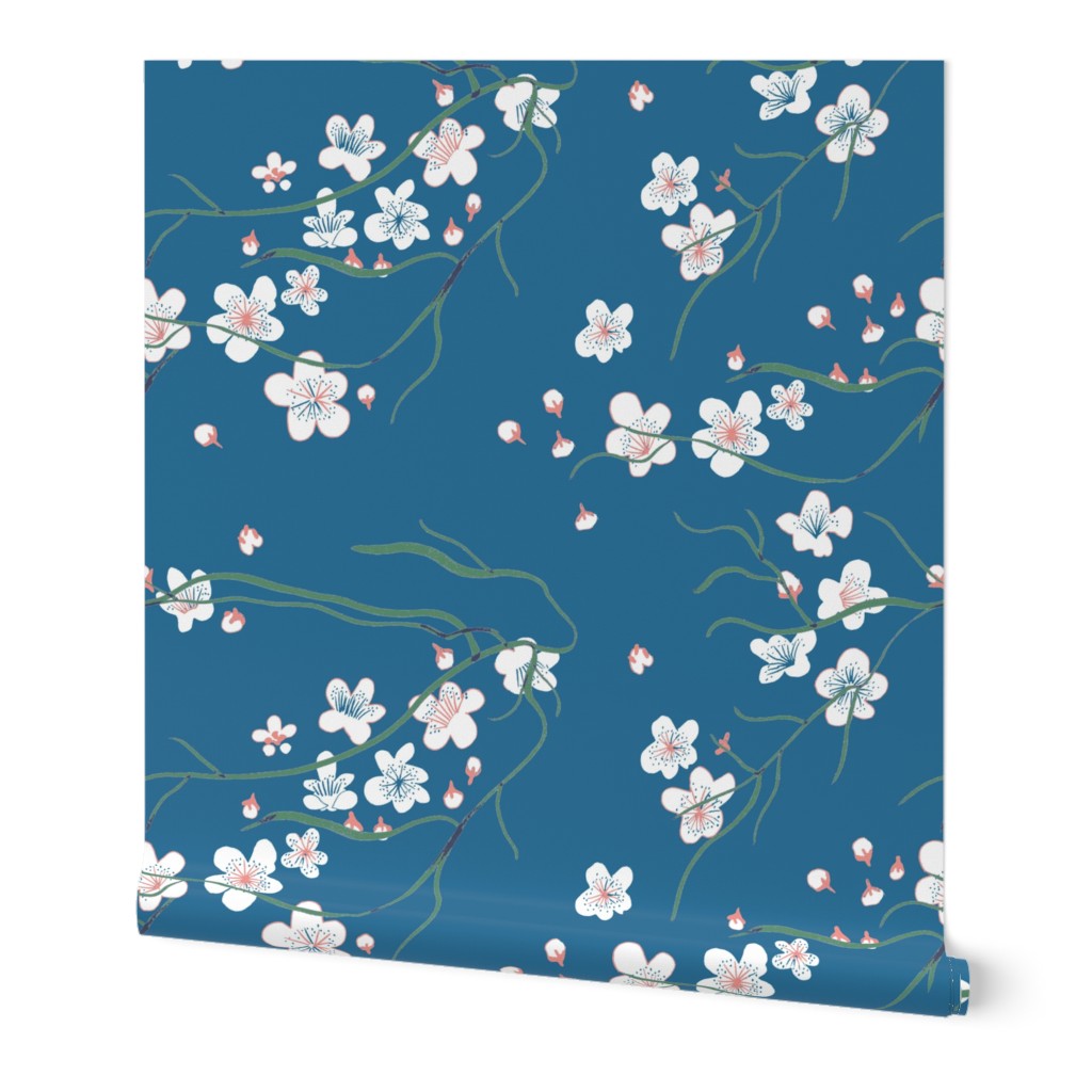 chinoiserie cherry blossom